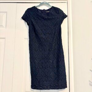 Lace Short Sleeve Dress Size 2